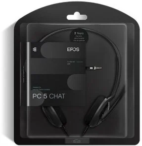 Фото: Гарнітура Epos Comm PC 5 Chat Black (1000445) № 5 | KTC