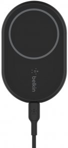 Кріплення для мобільного телефону Belkin Car Mount Magnetic Charging Qi Black (WIC004BTBK-NC)