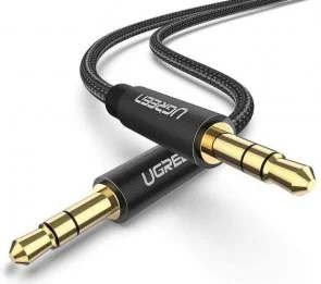 Фото: Кабель UGREEN AV112 Jack 3.5mm M / Jack 3.5mm M Black (UGR-50361) № 2 | KTC