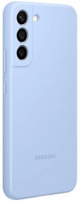 Чохол Samsung for Galaxy S22 Plus - Silicone Cover Artic Blue (EF-PS906TLEGRU)