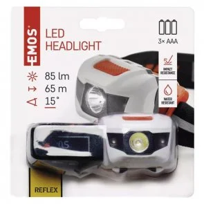 Фото: Ліхтар налобний Emos P3521 LED + 2xRed LED, 85 lm, 3xAAA № 3 | KTC