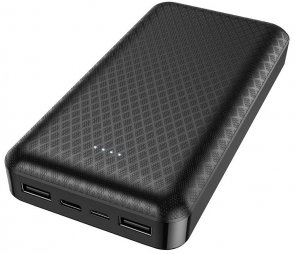 Батарея універсальна BOROFONE BJ3A 20000mAh Black (BJ3A Black)