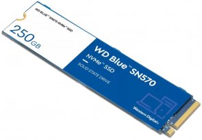 SSD-накопичувач Western Digital Blue SN570 2280 PCIe 3.0 NVMe 250GB (WDS250G3B0C)