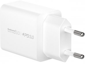 Зарядний пристрій Momax UM13 One Plug PD 20W QC 3.0 White (UM13EUW)