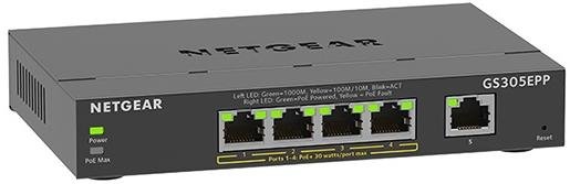 Комутатор NETGEAR GS305EPP (GS305EPP-100PES)