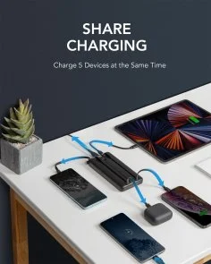 Фото: Батарея універсальна Veger C20 20000mAh Black (C20 Black) № 7 | KTC