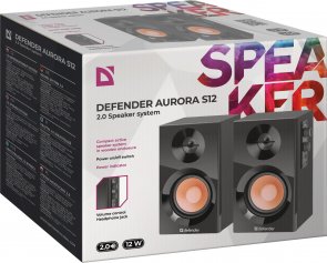 Колонки Defender Aurora S12 Black (65415)