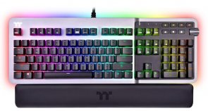 Клавіатура Thermaltake ARGENT K5 RGB Gaming Cherry MX Speed Silver (GKB-KB5-SSSRUS-01)