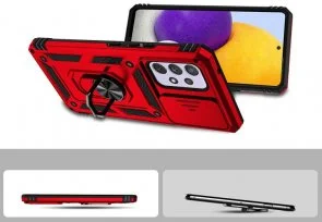 Фото: Чохол BeCover Samsung A13 4G A135 - Military Red (707395) № 3 | KTC