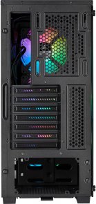 Корпус Corsair iCUE 220T RGB Airflow Tempered Glass Black with window (CC-9011173-WW)