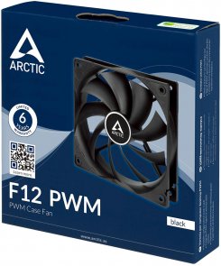 Вентилятор для корпуса Arctic F12 PWM Black (ACFAN00203A)