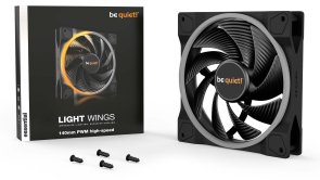 Вентилятор для корпуса be quiet! Light Wings PWM high-speed 140mm Black (BL075)