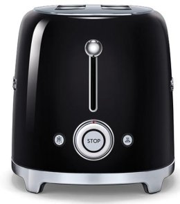 Тостер Smeg Retro Style Black (TSF02BLEU)