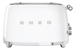 Тостер Smeg Retro Style White (TSF03WHEU)