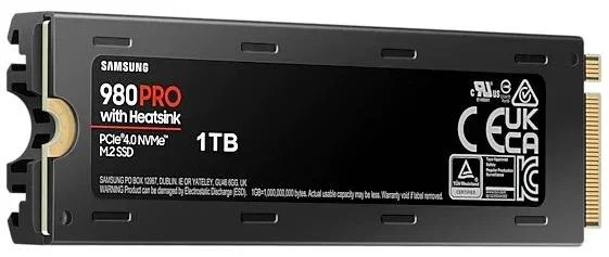 Фото: SSD-накопичувач Samsung 980 Pro 2280 PCIe 4.0 x4 NVMe 1TB (MZ-V8P1T0CW) № 3 | KTC