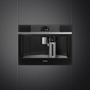 Вбудована кавомашина Smeg Linea Black (CMS4104N)