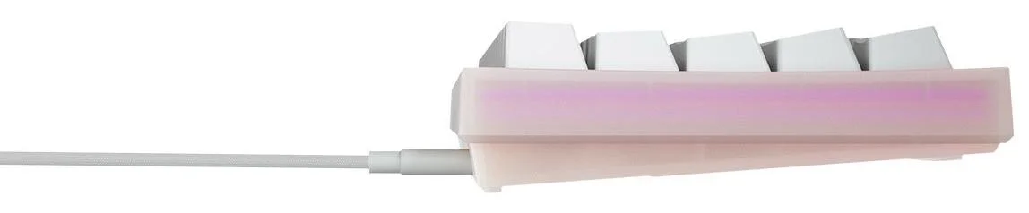 Фото: Клавіатура Xtrfy K5 RGB Kailh Red 68 Keys UKR White (K5-RGB-CPT-TPWHITE-R-UKR) № 5 | KTC
