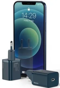 Фото: Зарядний пристрій Baseus Super Si Quick Charger PD 20W Blue (CCSUP-B03) № 5 | KTC