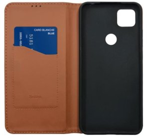 Чохол incore for Xiaomi redmi 9C - Leather Fold Brown (PC-004572 )