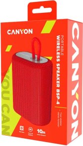 Портативна акустика Canyon AB5365A Red (CNE-CBTSP4R)