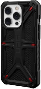 Чохол UAG for Apple iPhone 14 Pro - Monarch Kevlar Black (114034113940)