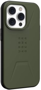 Чохол UAG for Apple iPhone 14 Pro - Civilian Magsafe Olive (114038117272)