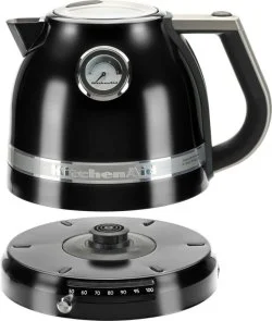 Фото: Електрочайник KitchenAid Variable Temperature Kettle 1.5L Artisan 5KEK1522 Black (5KEK1522EOB) № 7 | KTC