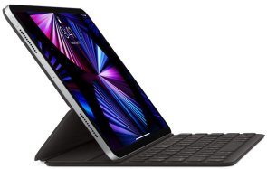 Чохол-клавіатура Apple Smart Keyboard Folio for iPad Pro 11-inch 3 gen and iPad Air 5 gen - Ukrainian Black (MXNK2UA/A)