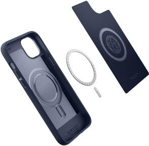 Чохол Spigen for Apple iPhone 14 Plus - Mag Armor MagFit Navy Blue (ACS04919)