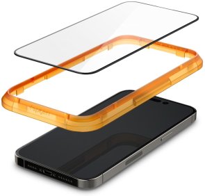 Захисне скло Spigen for Apple iPhone 14 Pro Max - Glas tR Align Master FC Black 2 Pack (AGL05204)