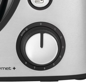 Планетарний міксер Tefal Masterchef Gourmet+ 1100Вт, 10 насадок, Stainless Steel