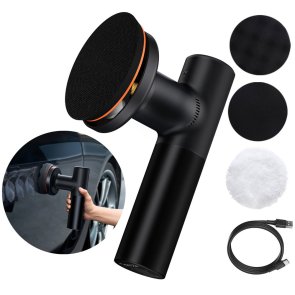 Пристрій для полірування автомобіля Baseus New Power Cordless Electric Polisher Black (CRDLQ-B01)