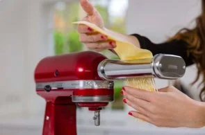Фото: Набір з 3 насадок KitchenAid 5KSMPRA (розкочування тіста, спагетті, фетучіні) № 12 | KTC