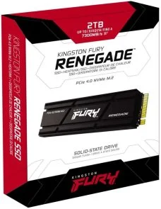 Фото: SSD-накопичувач Kingston Fury Renegade 2280 PCIe 4.0 x4 NVMe with radiator 2TB (SFYRDK/2000G) № 3 | KTC