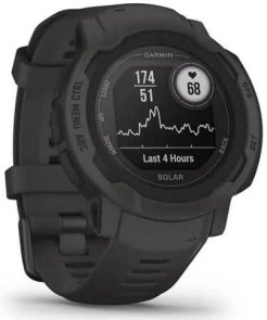 Смарт годинник Garmin Instinct 2 Solar Graphite Gray (010-02627-00)