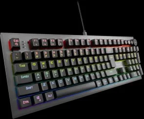 Фото: Клавіатура NOXO Conqueror Mechanical Blue Switches EN/RU Black (4770070882023) № 3 | KTC