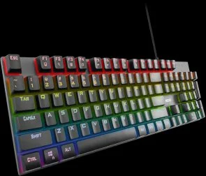 Фото: Клавіатура NOXO Retaliation Mechanical Blue Switches EN/RU USB Black (4770070882085) № 3 | KTC