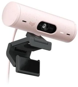 Фото: Web-камера Logitech Brio 500 Rose (960-001421) № 4 | KTC