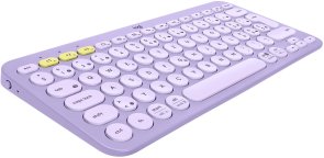 Клавіатура Logitech K380 Multi-Device US/UKR Lavender Lemonade (920-011166)