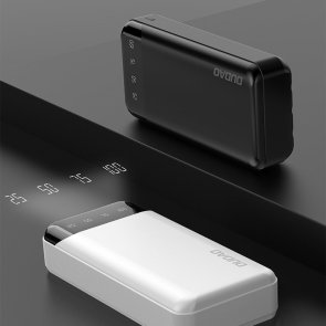 Батарея універсальна Dudao K6 Pro 20000mAh White (6973687243432)