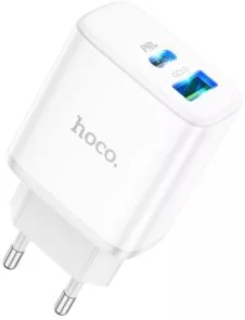 Фото: Зарядний пристрій Hoco C105A White № 3 | KTC