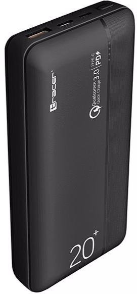 Батарея універсальна Tracer TRABAT47020 20000mAh 20W Black