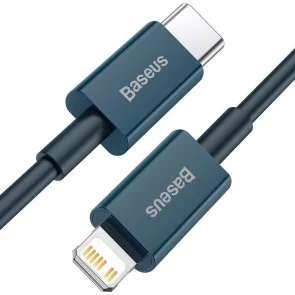 Фото: Кабель Baseus Superior Series Fast Charging PD 20W Type-C / Lightning 2m Blue (CATLYS-C03) № 2 | KTC