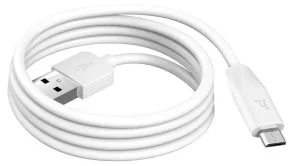 Фото: Кабель Hoco X1 AM / Micro USB 1m White (x1_Micro_White) № 5 | KTC