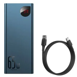 Фото: Батарея універсальна Baseus Adaman 20000mAh 65W Blue (PPIMDA-D03) № 5 | KTC