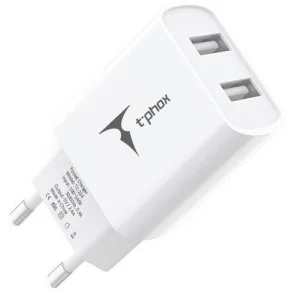 Фото: Зарядний пристрій T-PHOX TC-224 Pocket Dual White (TC-224 (W)) № 3 | KTC