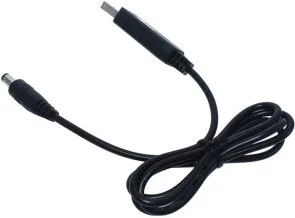 Фото: Кабель живлення ACCLAB USB-A / DC 5.5x2.1mm 9V/1A Black (1283126552830) № 3 | KTC