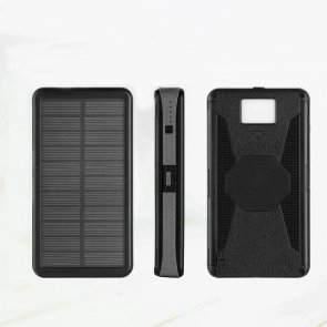 Батарея універсальна 2E Solar 20000mAh Black (2E-PB2013-BLACK)