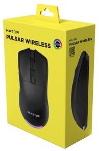 Миша Hator Pulsar Wireless White (HTM-316)