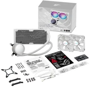 Фото: Система рідинного охолодження ASUS ROG RYUO III 240 ARGB White Edition (90RC00J2-M0UAY0) № 8 | KTC